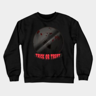 Trick or Treat Bloody Costumes for a sweets collector Crewneck Sweatshirt